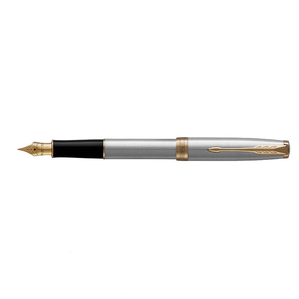 Parker Sonnet Stainless Steel CT Rollerball | Appelboom.com